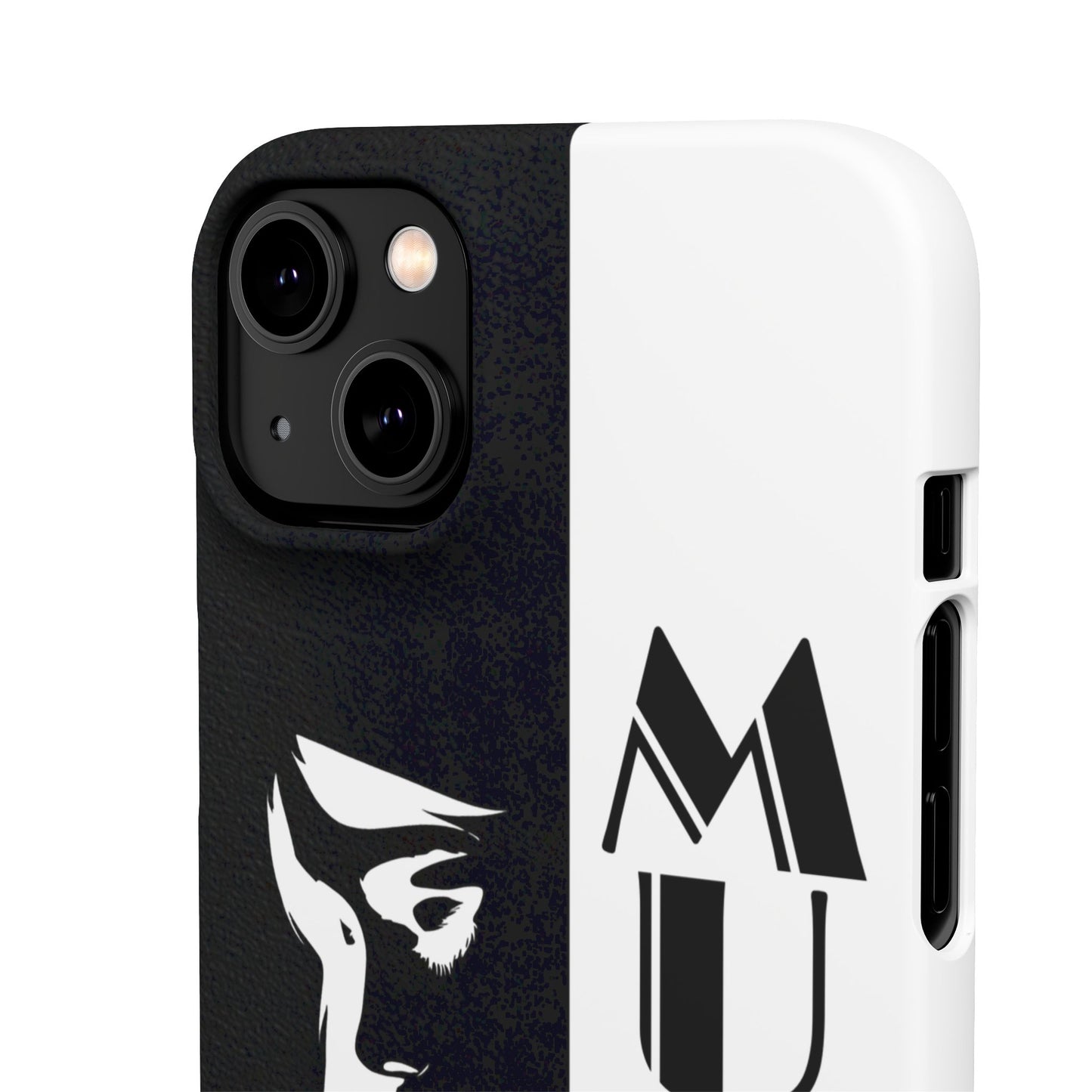 Black And White Bold Muse Snap Case Cover for iPhone and Samsung