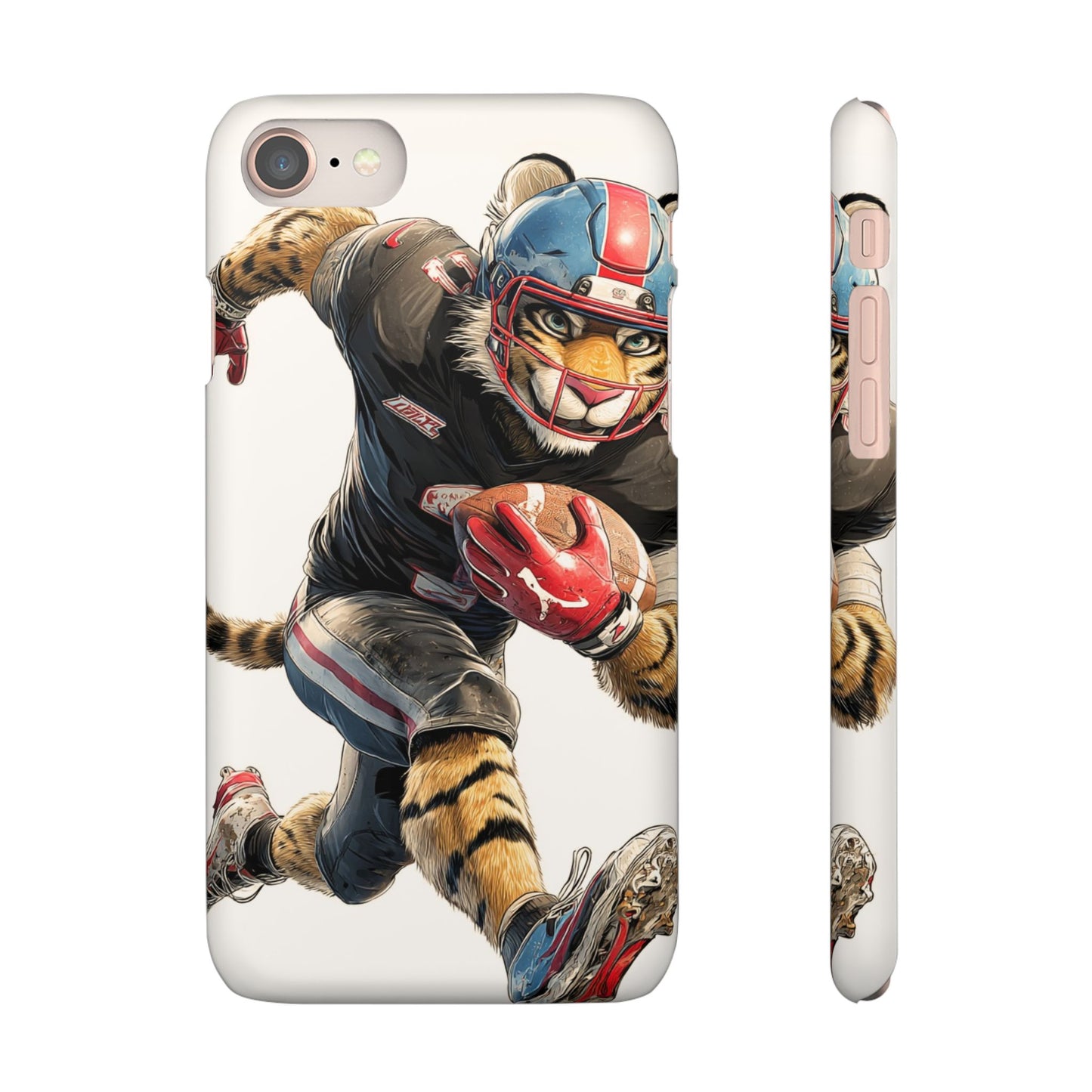 Sporty Animal Snap Cases for Phone, Unique Art, Gift for Sports Lovers, Fun Design for Gamers, iPhone Accessories