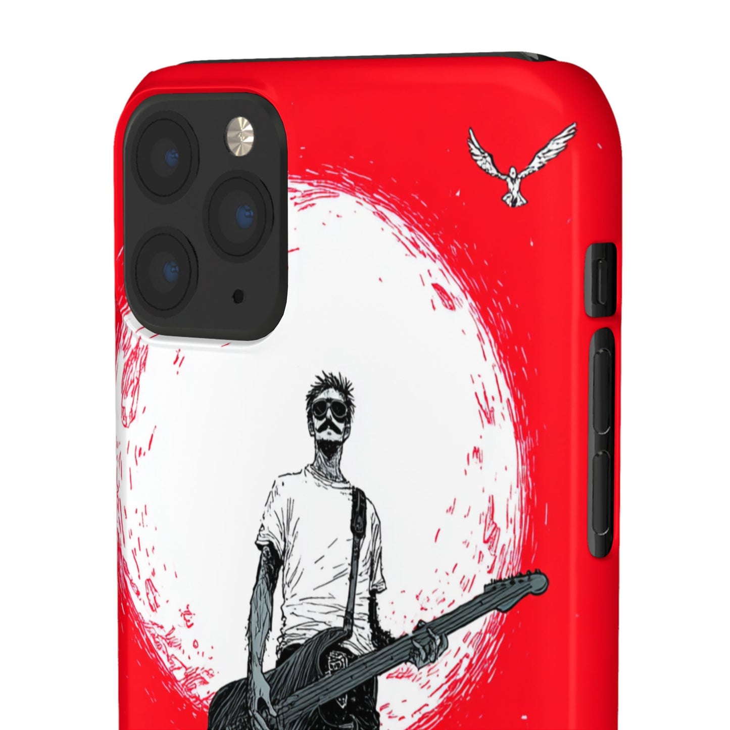 Rock & Roll Snap Cases - Music Lover's Phone Protection, Edgy Art, Gift for Guitarists, Cool Accessory for Teens