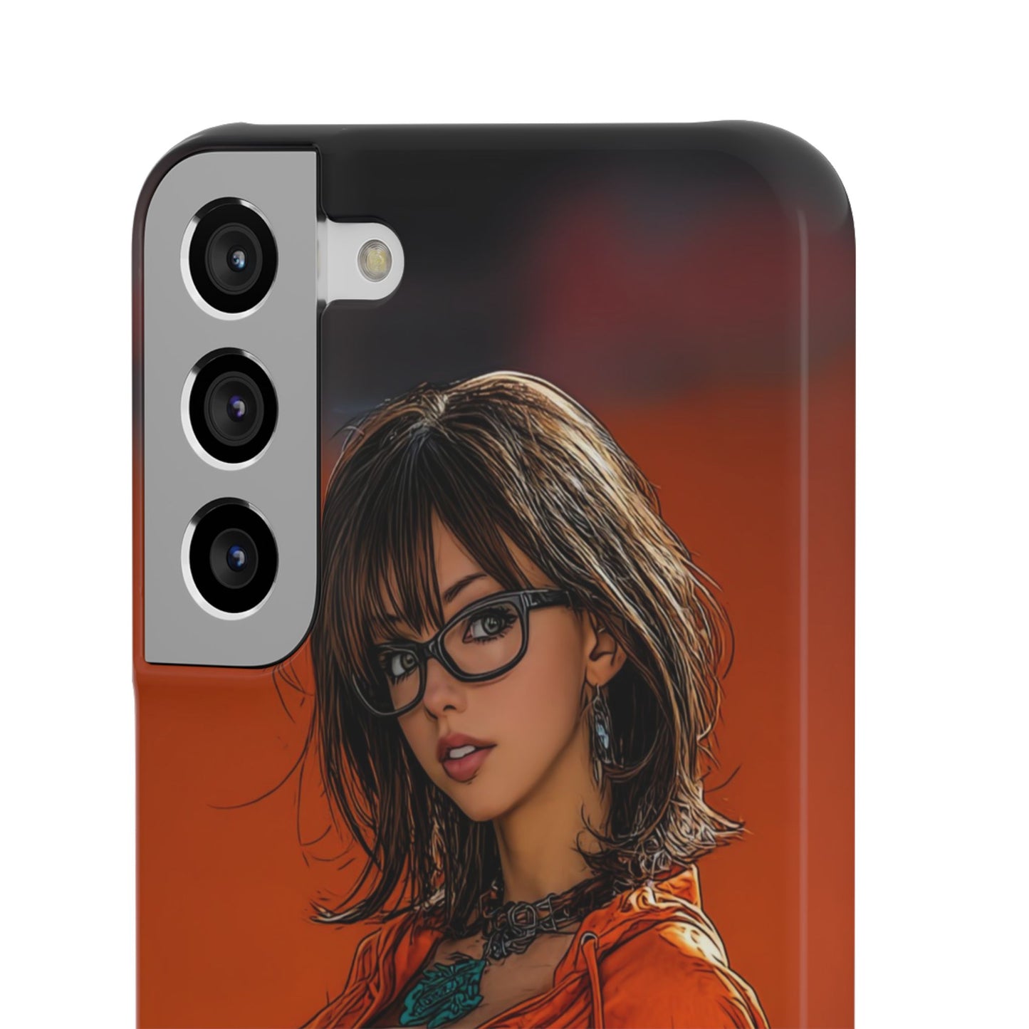 Velma Dinkley Cleveland Browns Fan Snap Cases, Phone Cover, Cartoon Style Art, Custom Case, Protective Shell