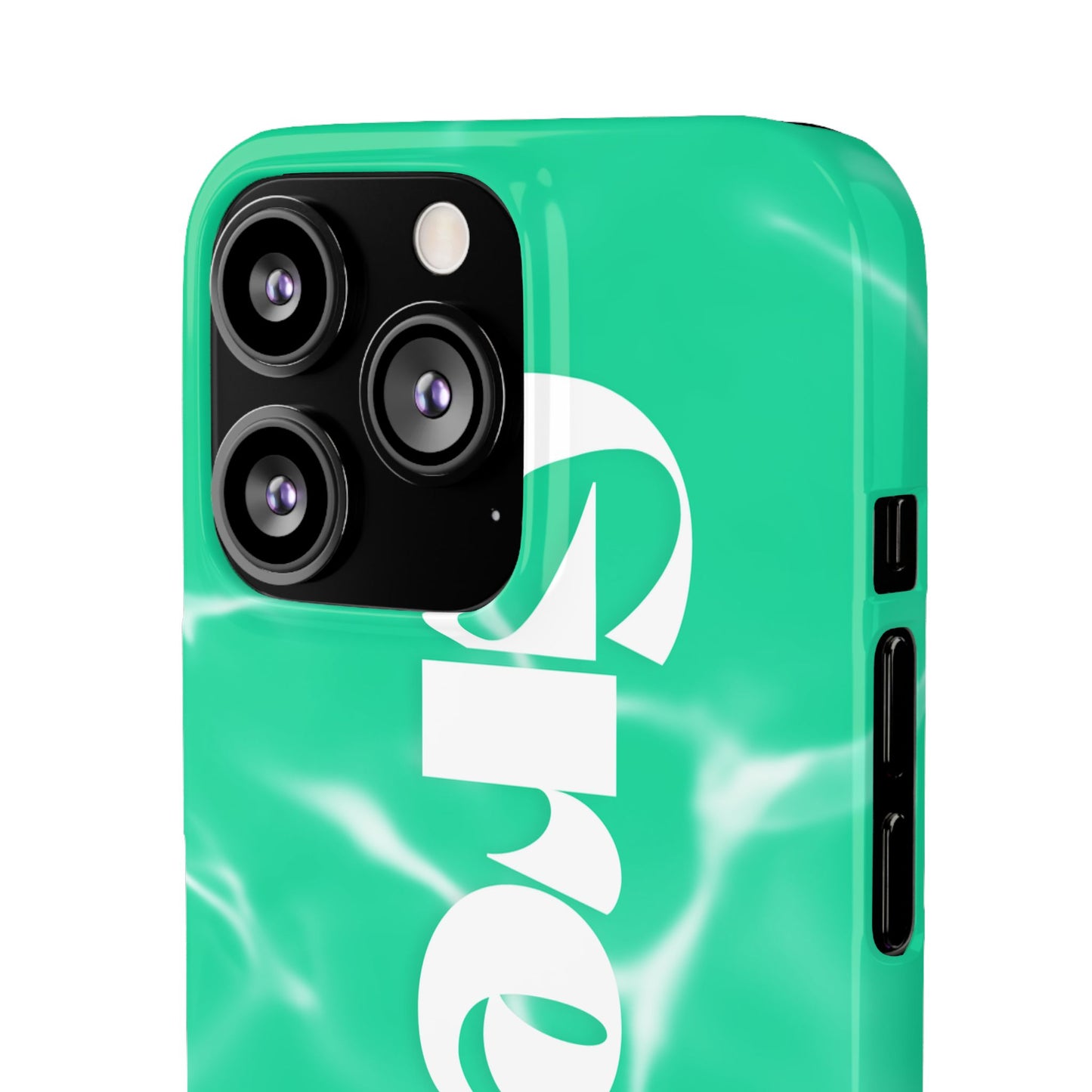 Aqua Pool Vibe Snap Case, Tropical Phone Cover, Summer Accessory, Trendy Gift for Friends, Beach Lover's Essential