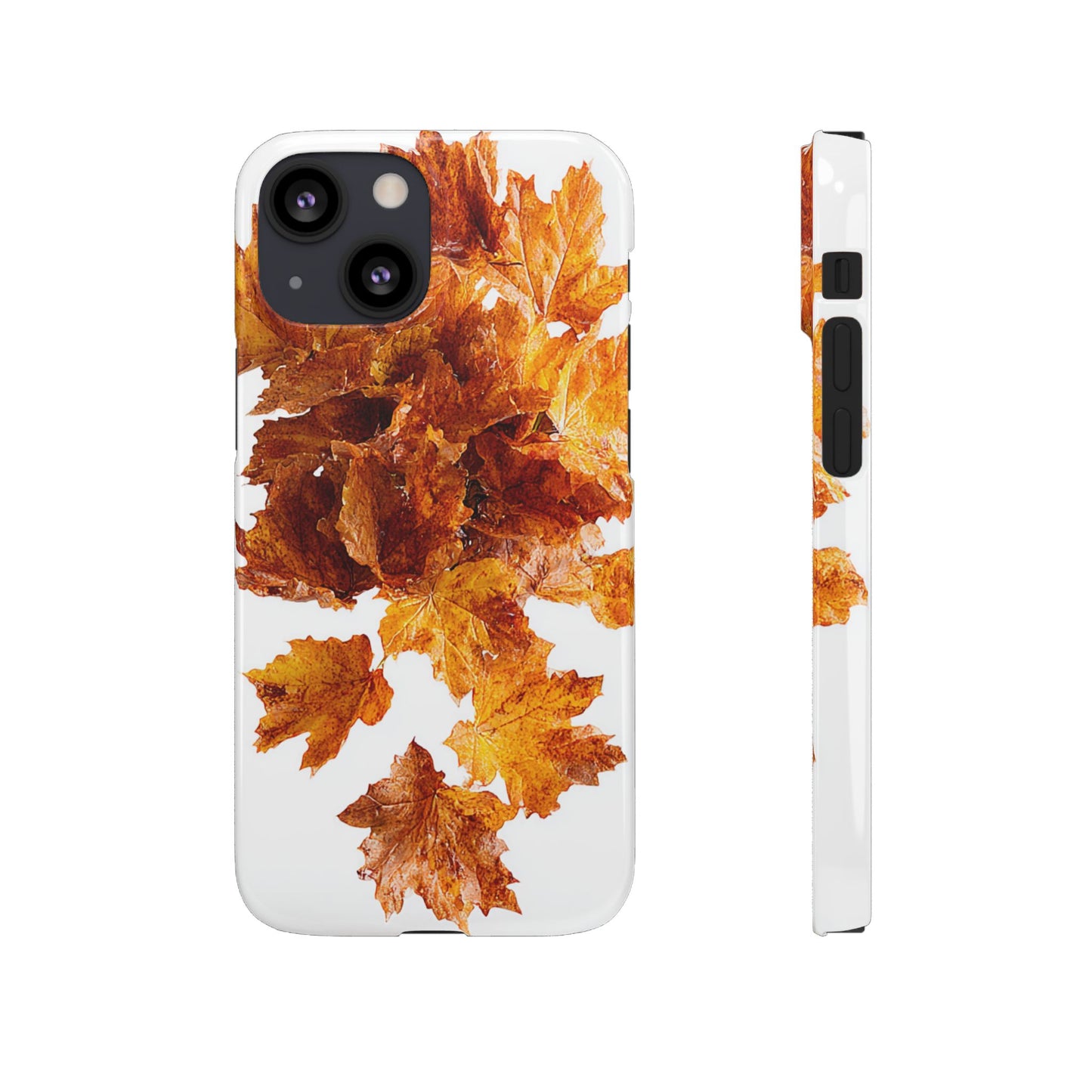 Autumn Leaf Phone Case | Fall Snap Cases, Phone Accessories, Nature Lover Gift, Seasonal Decor, Cozy Fall Vibes
