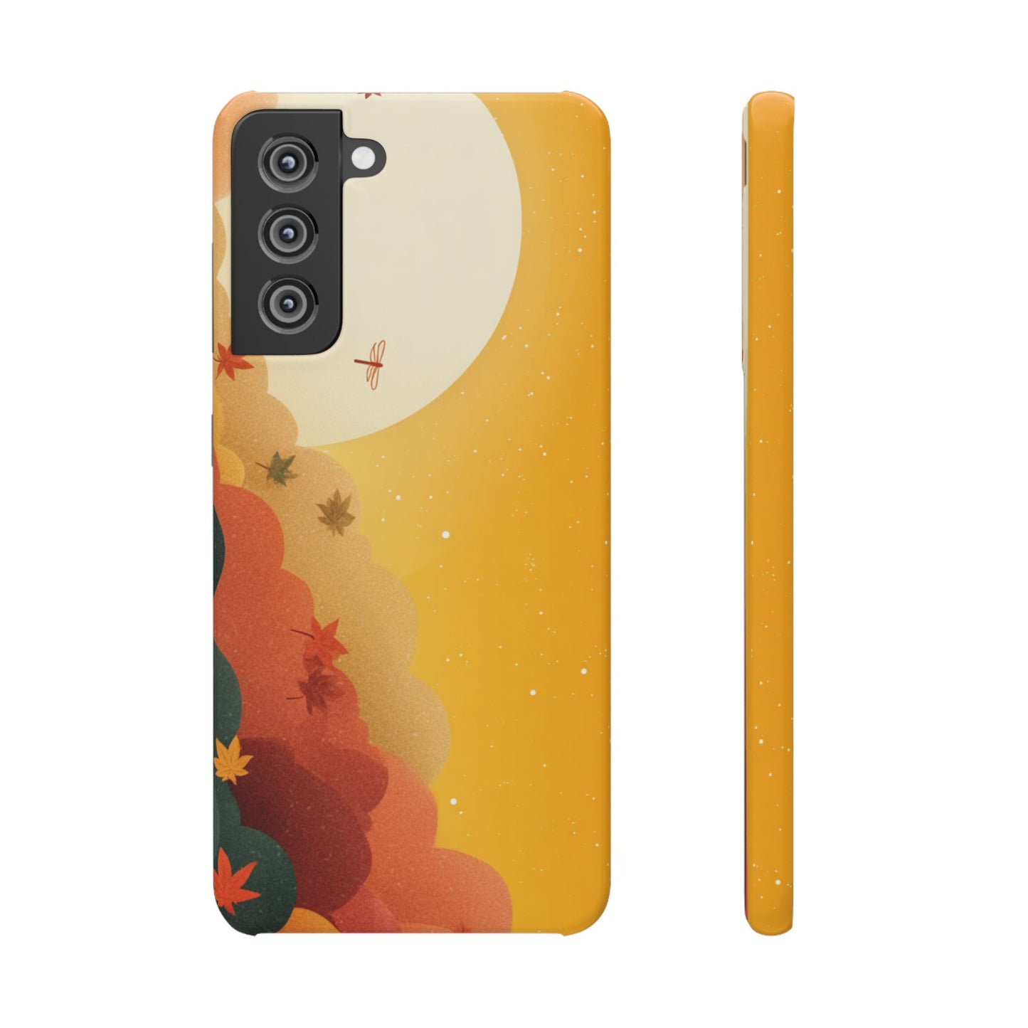 Autumn Sunset Snap Case, Fall Phone Cover, Nature-Themed Accessory, Gift for Her, Seasonal Aesthetic