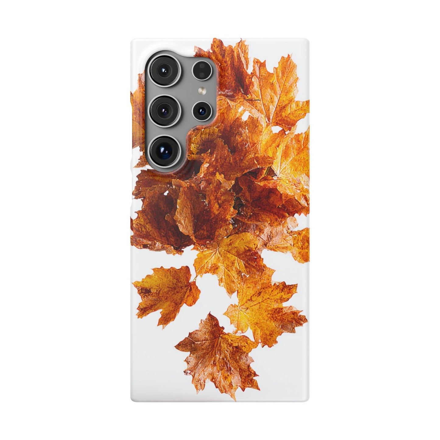 Autumn Leaf Phone Case | Fall Snap Cases, Phone Accessories, Nature Lover Gift, Seasonal Decor, Cozy Fall Vibes