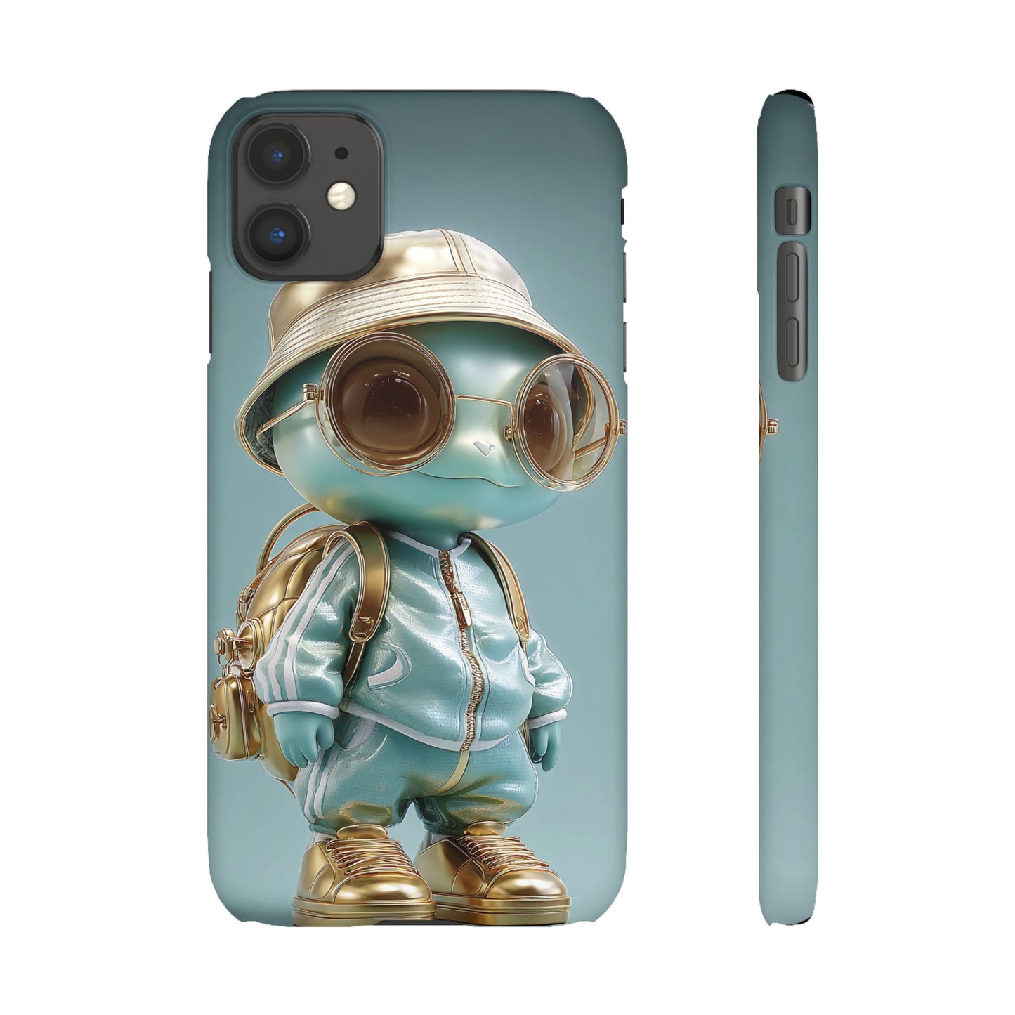 Trendy Character Snap Case for Phone, Cute Phone Cover, Gift for Kids, Cartoon Style Gadget Accessory, Fun Phone Protection