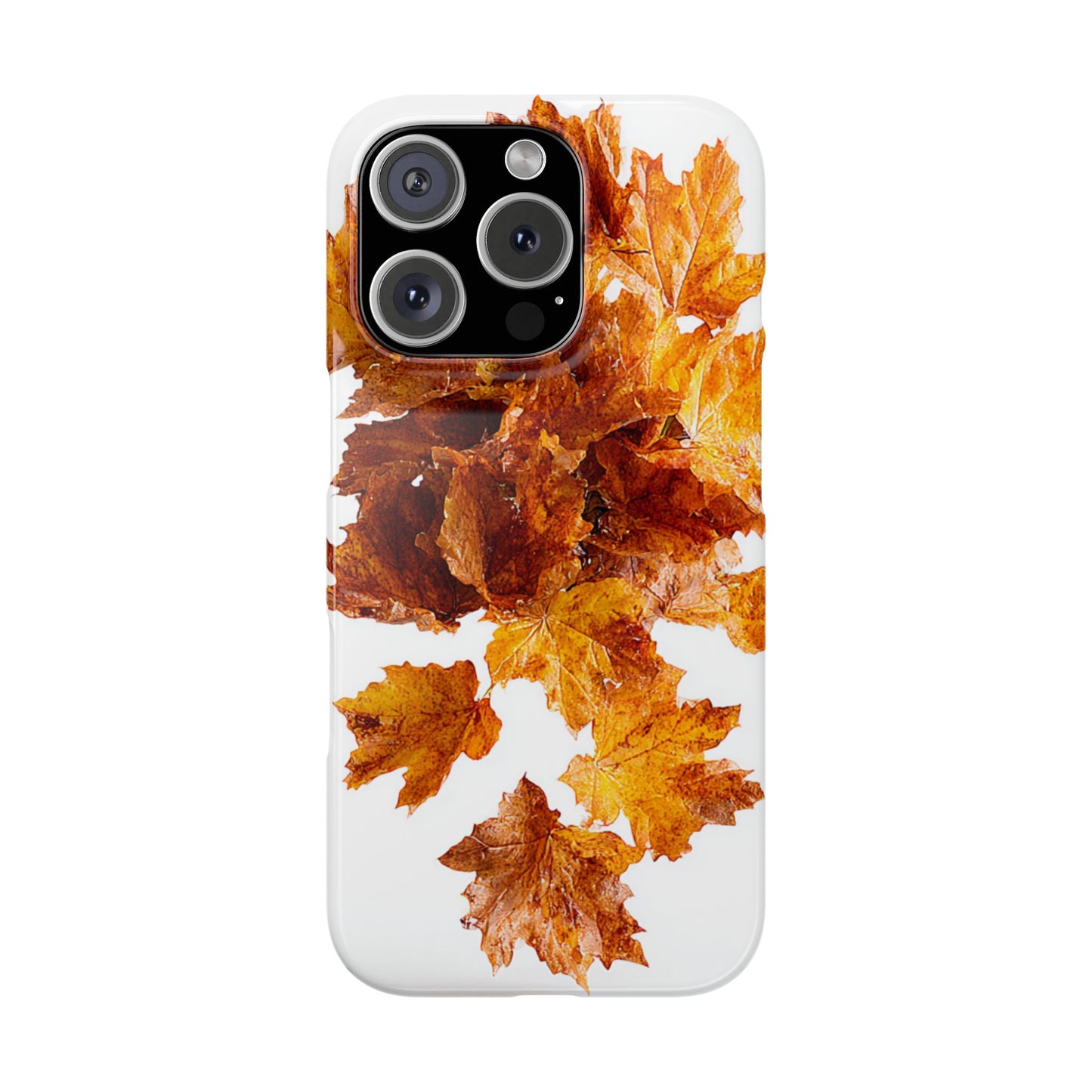Autumn Leaf Phone Case | Fall Snap Cases, Phone Accessories, Nature Lover Gift, Seasonal Decor, Cozy Fall Vibes