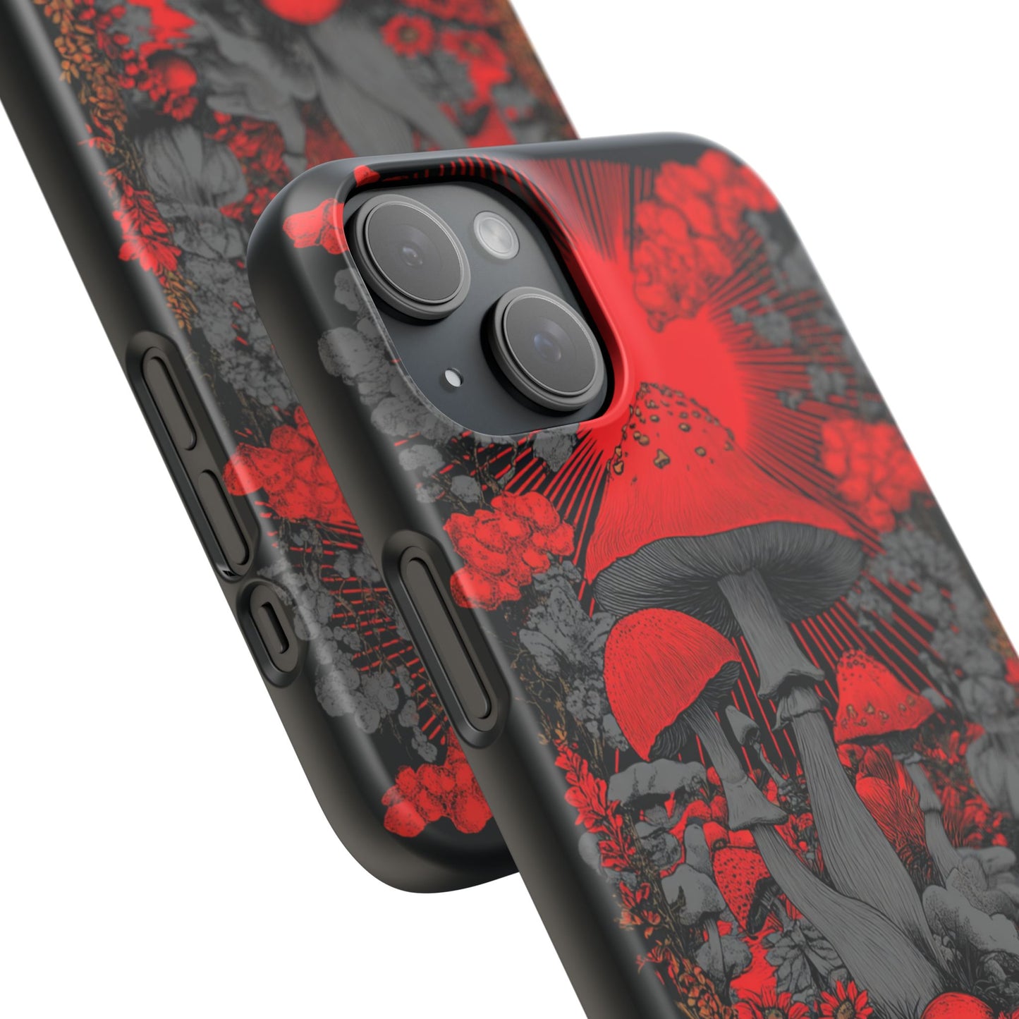 Fantasy Mushroom Snap Case Custom Phone Cover for iPhone and Samsung Mate and Glossy Avvialable