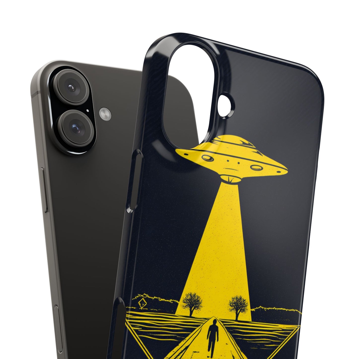 UFO Phone Case - Cosmic Alien Design, Cell Phone Cover, Sci-Fi Accessory, Gift for Space Lovers, Unique Tech Gear