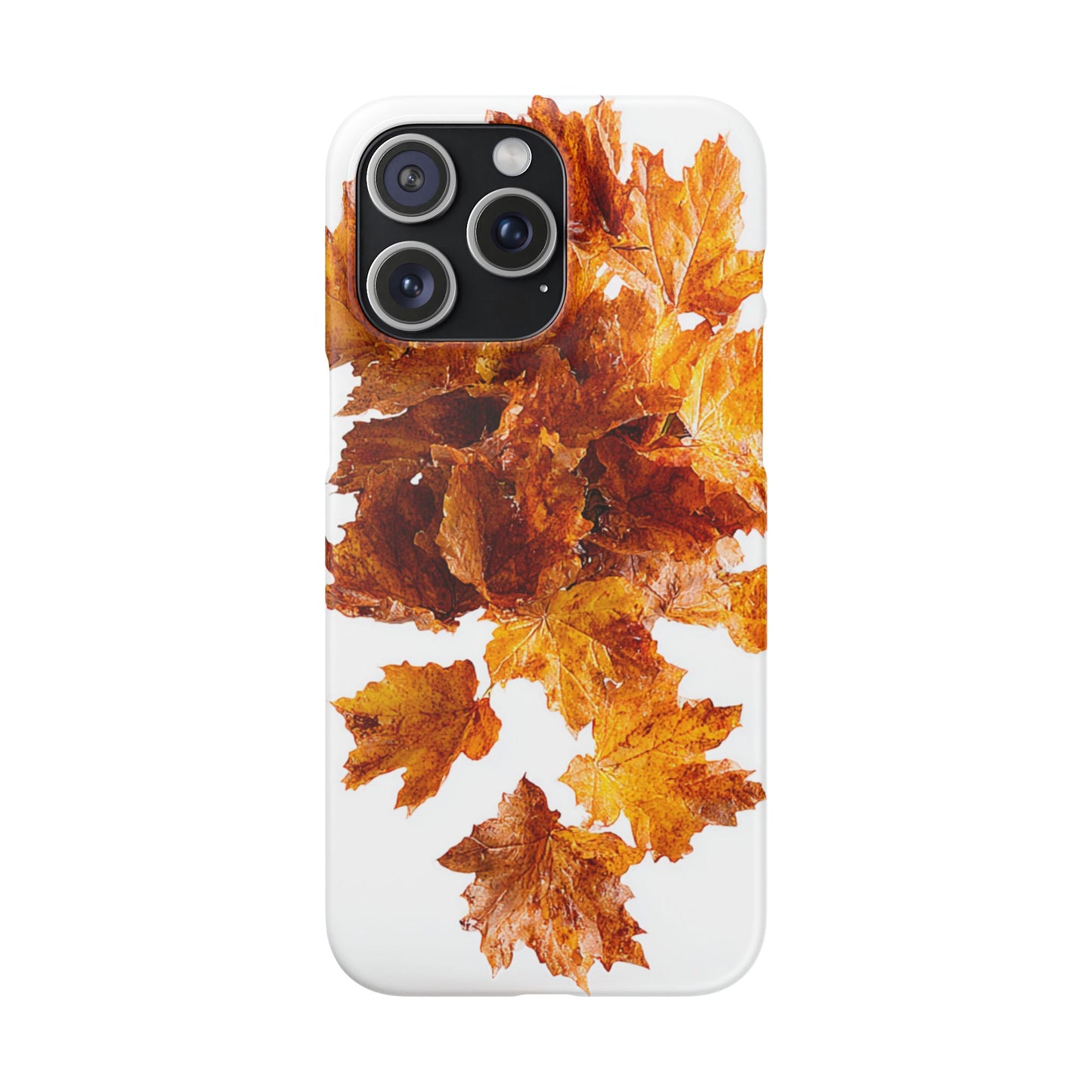 Autumn Leaf Phone Case | Fall Snap Cases, Phone Accessories, Nature Lover Gift, Seasonal Decor, Cozy Fall Vibes