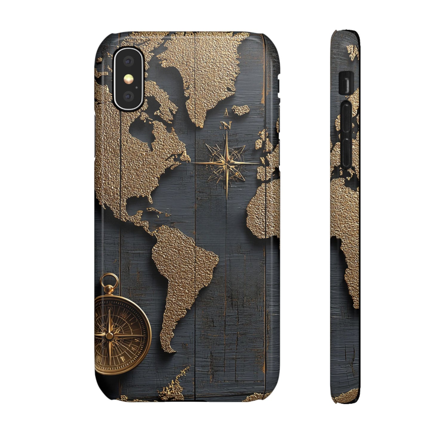 Vintage World Map Snap Cases - Travel Lover Gift, Phone Protection, Unique Phone Cover, Adventure Accessories