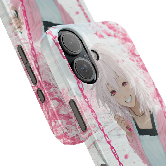 Anime Character Snap Cases for Phone, Cute Aesthetic Phone Cover, Gifts for Otaku, Floral Design, Unique Phone Cases