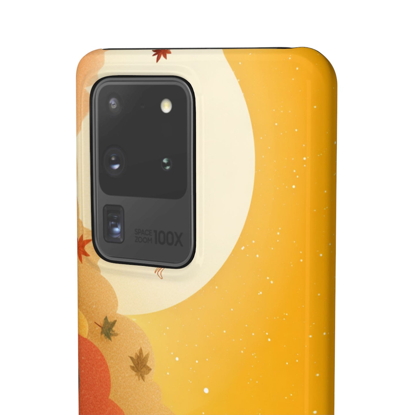 Autumn Sunset Snap Case, Fall Phone Cover, Nature-Themed Accessory, Gift for Her, Seasonal Aesthetic