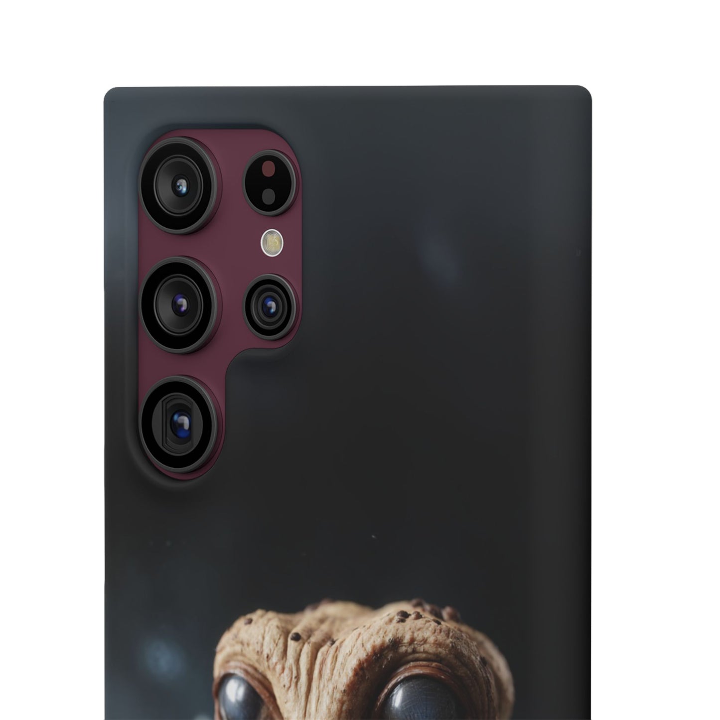 Alien Coffee Snap Case, Unique Phone Cover, Pop Culture Accessory, Gift for Sci-Fi Lovers, Customizable Phone Case