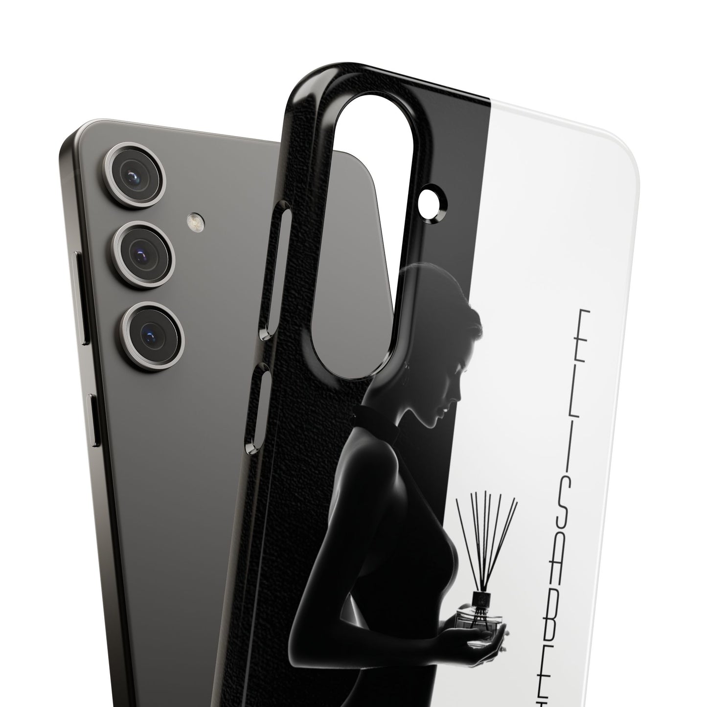 Custom Black and White Snap Case for Women Phone Cover for iPhone and Samsung