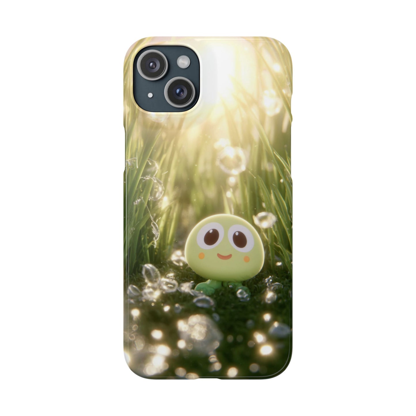 Cute Nature-Inspired Snap Case, Cartoon Phone Cover, Eco-Friendly Gift, Fun Accessory, Personalized Phone Case, Nature Lover's Gift