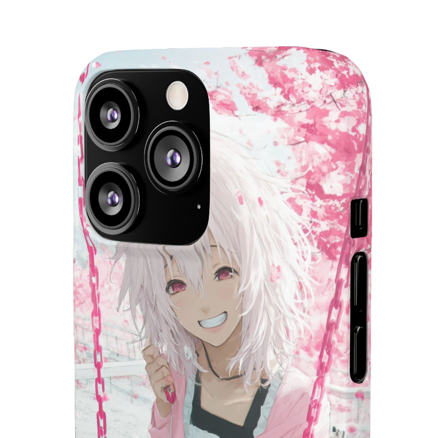 Anime Character Snap Cases for Phone, Cute Aesthetic Phone Cover, Gifts for Otaku, Floral Design, Unique Phone Cases
