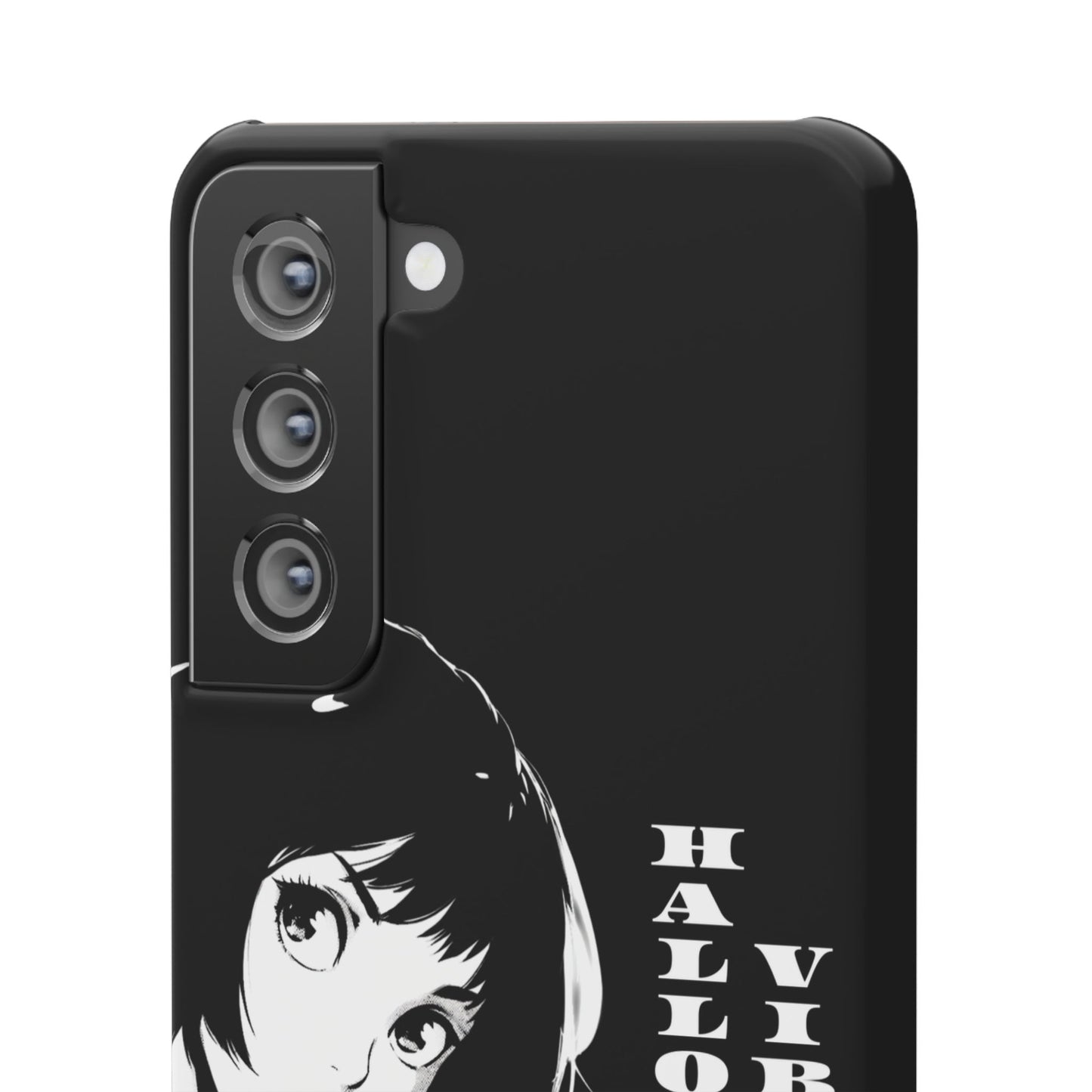 Halloween Vibes Snap Case Black and White Protective Phone Cover for iPhone and Samsung