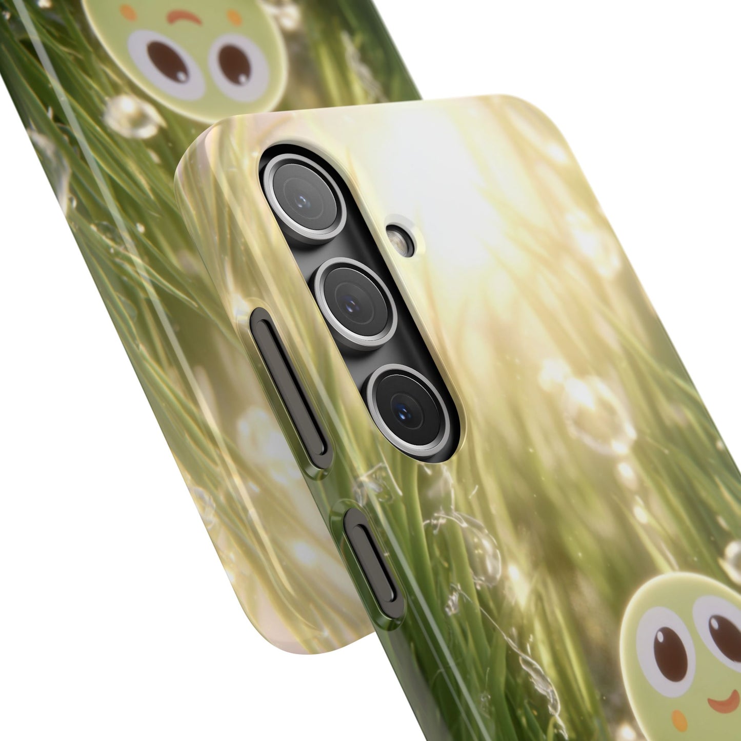 Cute Nature-Inspired Snap Case, Cartoon Phone Cover, Eco-Friendly Gift, Fun Accessory, Personalized Phone Case, Nature Lover's Gift