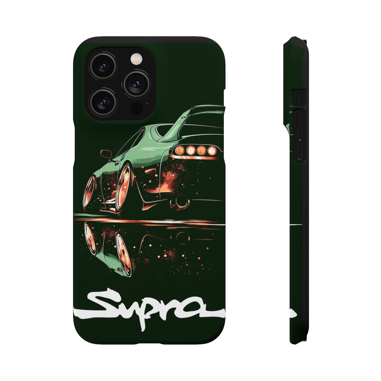 A80 MK4 Green Supra Art Snap Case and Protective Phone Cover For iPhone and Samsung