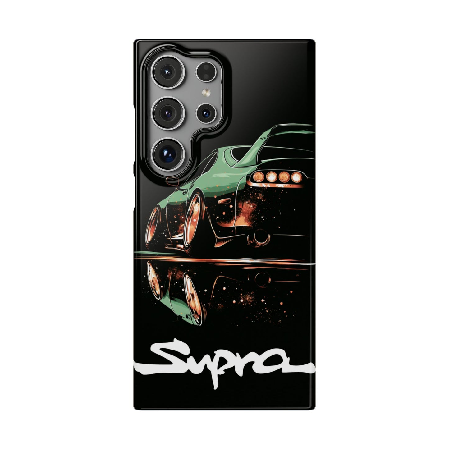 A80 MK4 Green Supra Art Snap Case and Protective Phone Cover For iPhone and Samsung