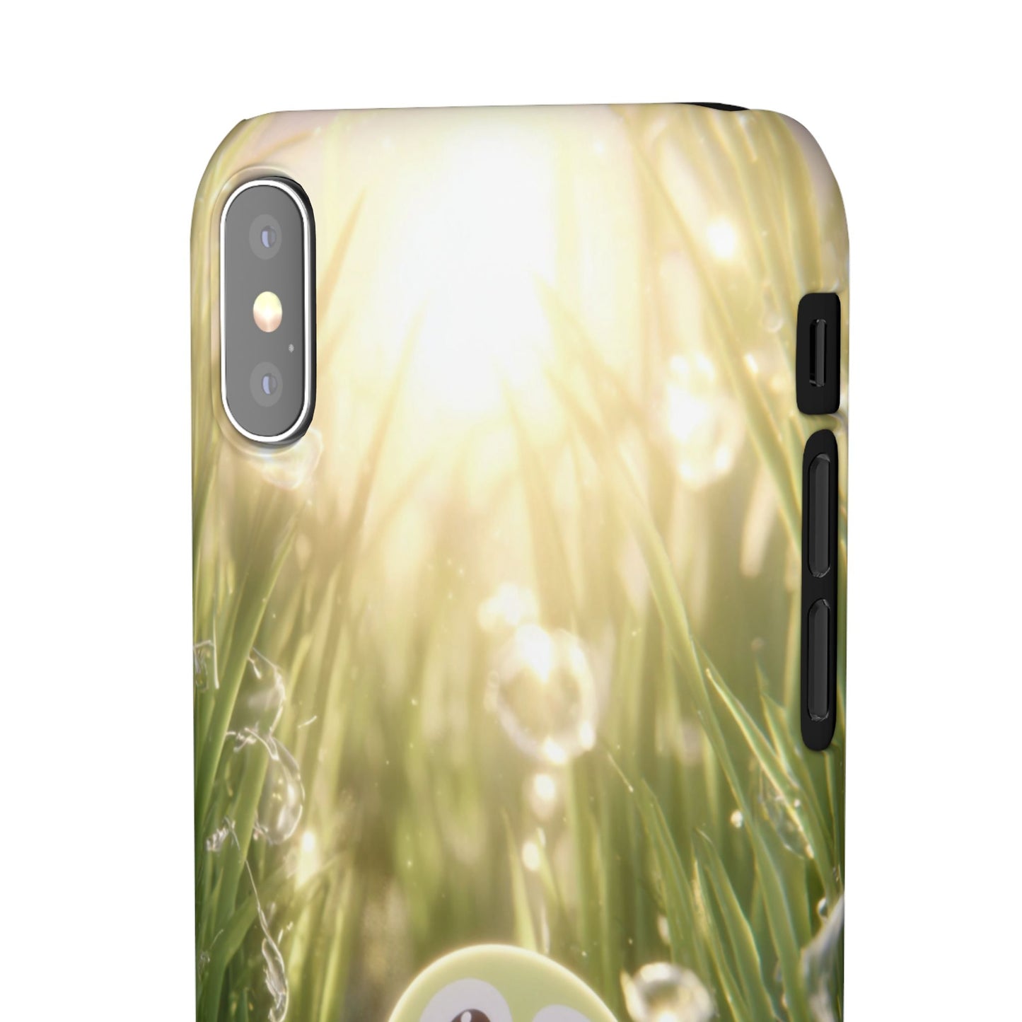 Cute Nature-Inspired Snap Case, Cartoon Phone Cover, Eco-Friendly Gift, Fun Accessory, Personalized Phone Case, Nature Lover's Gift