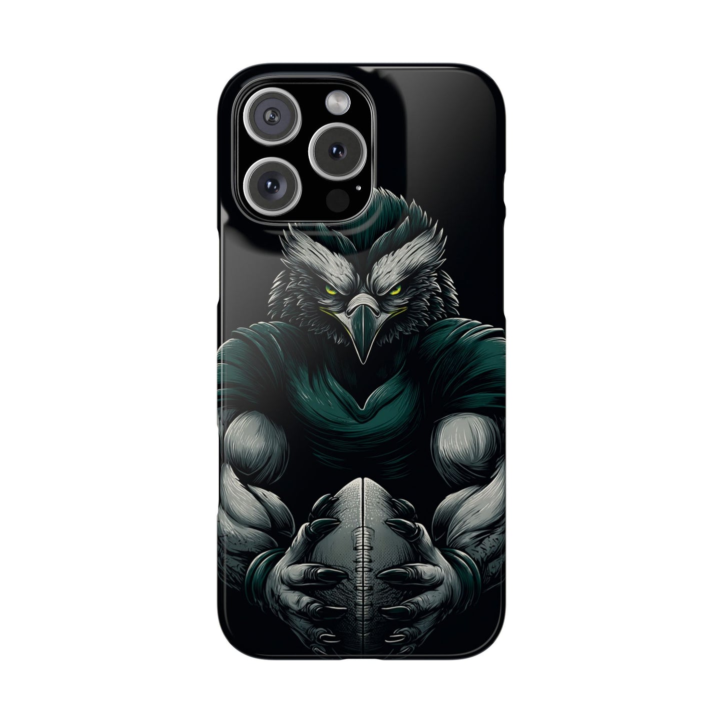 Philadelphia Eagles Art Snap Case, NFL Phone Cover, Sports Fan Gift, Football Team Accessories, Protective Cell Phone Shell