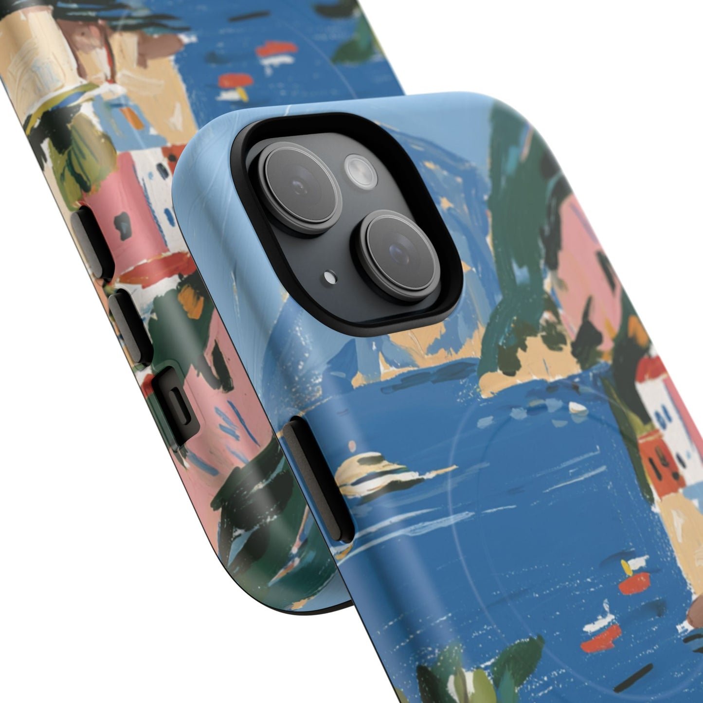 Mediterranean Coastal Phone Case – Tough Magnetic Protective Cover