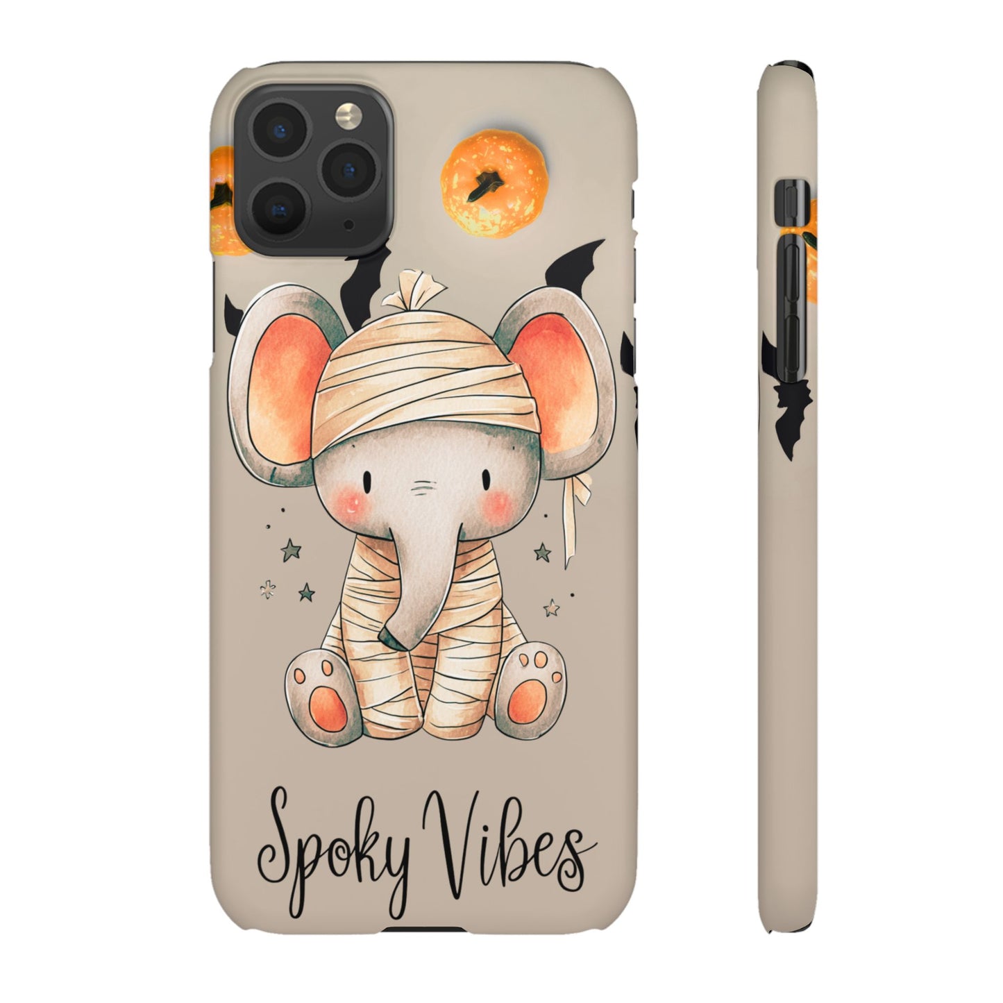 Halloween Vibe Elephant Snap Case for iPhone and Samsung
