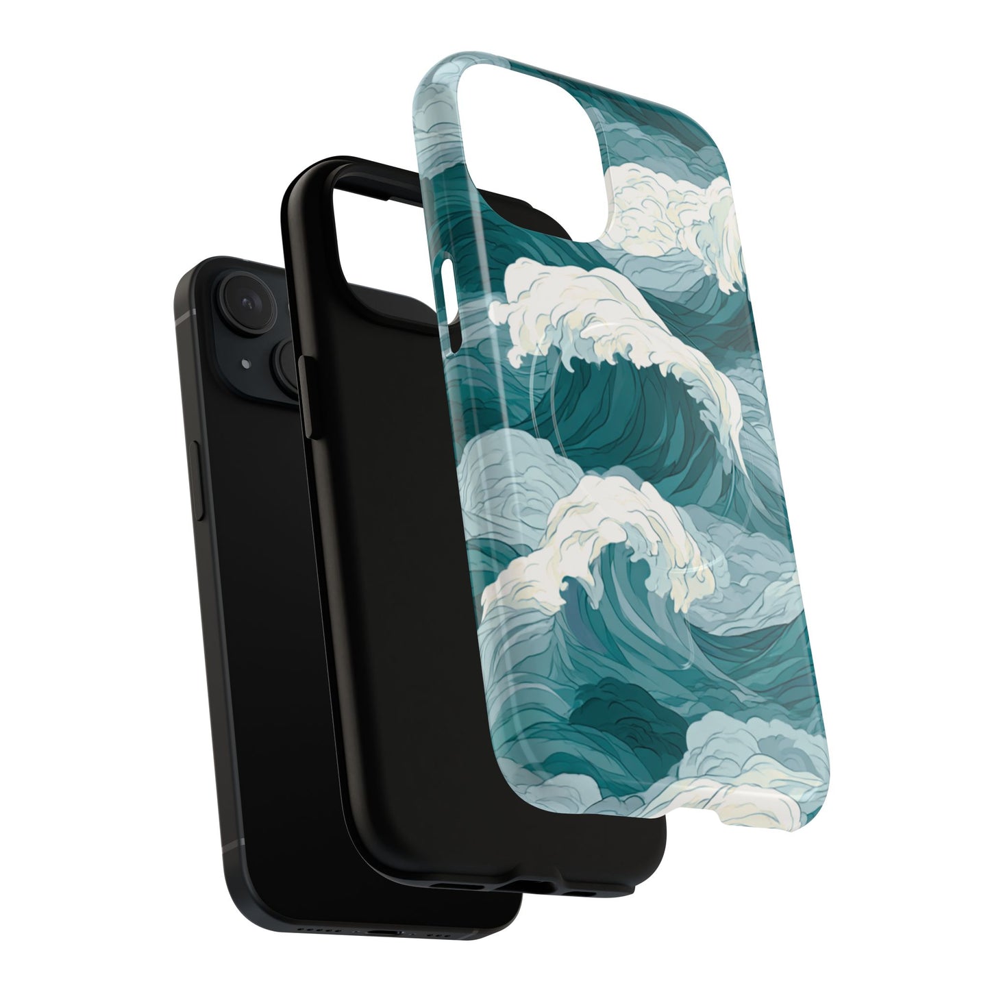Phone Case — Ocean Wave Tough Magnetic Protective Cover