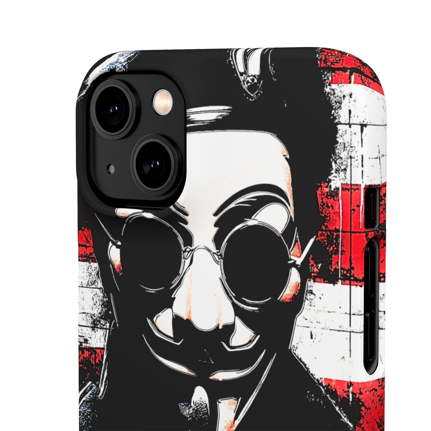 Anonimous & Guy Fawkes Art Snap Case and Protective Phone Cover For iPhone and Samsung