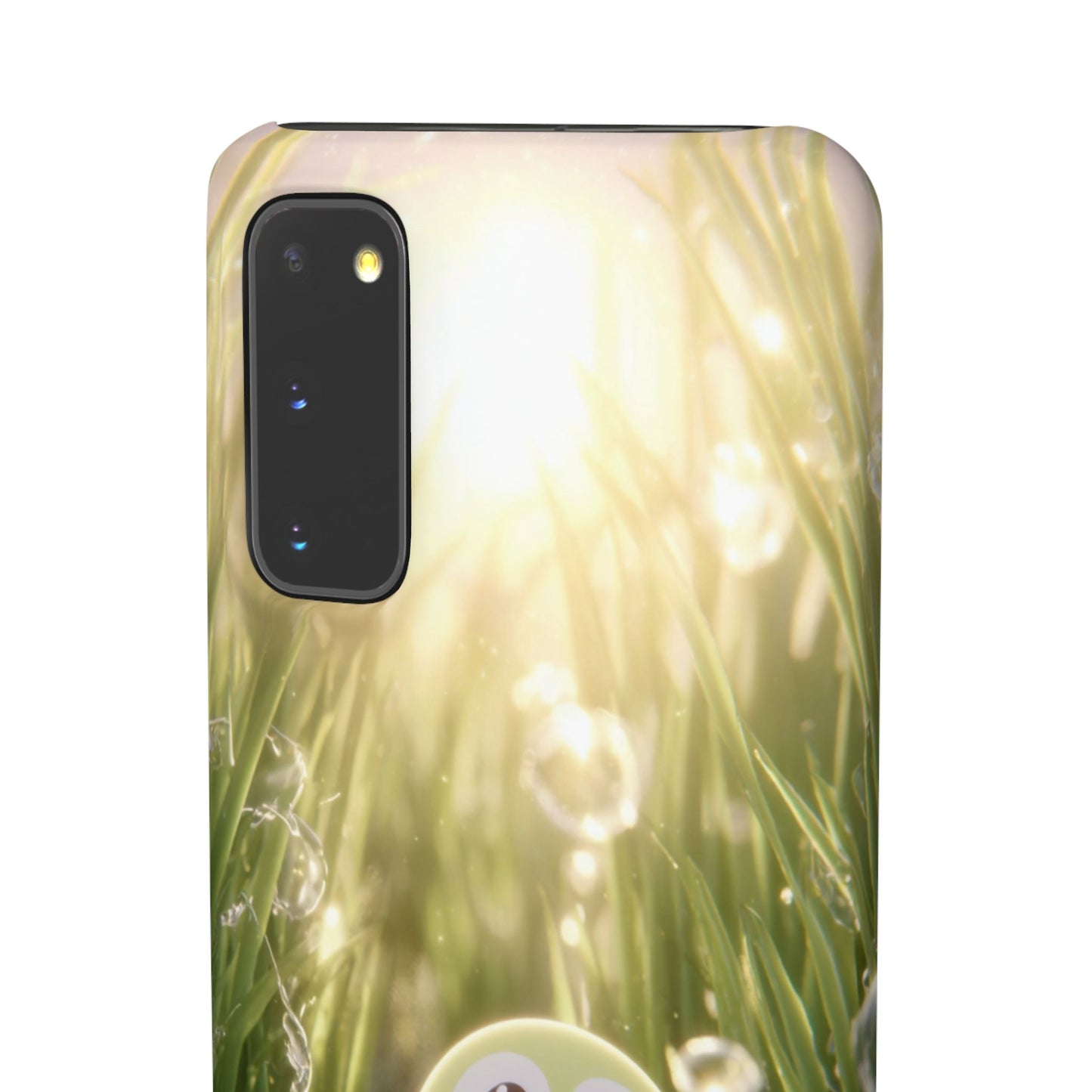 Cute Nature-Inspired Snap Case, Cartoon Phone Cover, Eco-Friendly Gift, Fun Accessory, Personalized Phone Case, Nature Lover's Gift