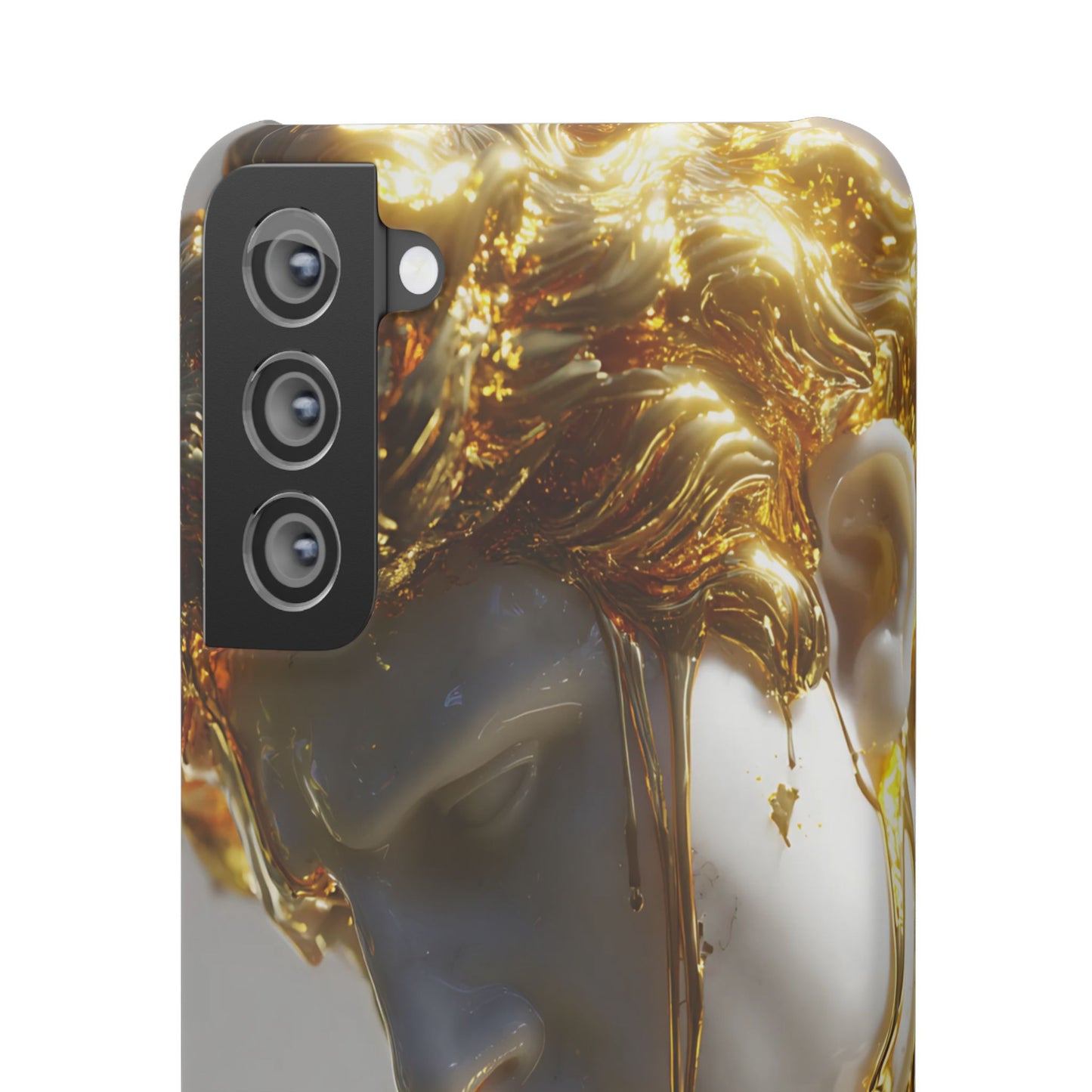 Gold Goddess Art Snap Case, Artistic Phone Cover, Unique Phone Accessory, Gift for Art Lovers, Stylish Protection