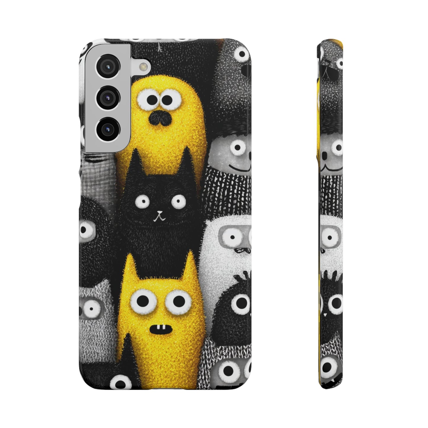 Colorful Character Snap Cases, Cute Phone Cover, Unique Gift for Kids, Fun Accessory, Perfect for Birthdays, Holidays