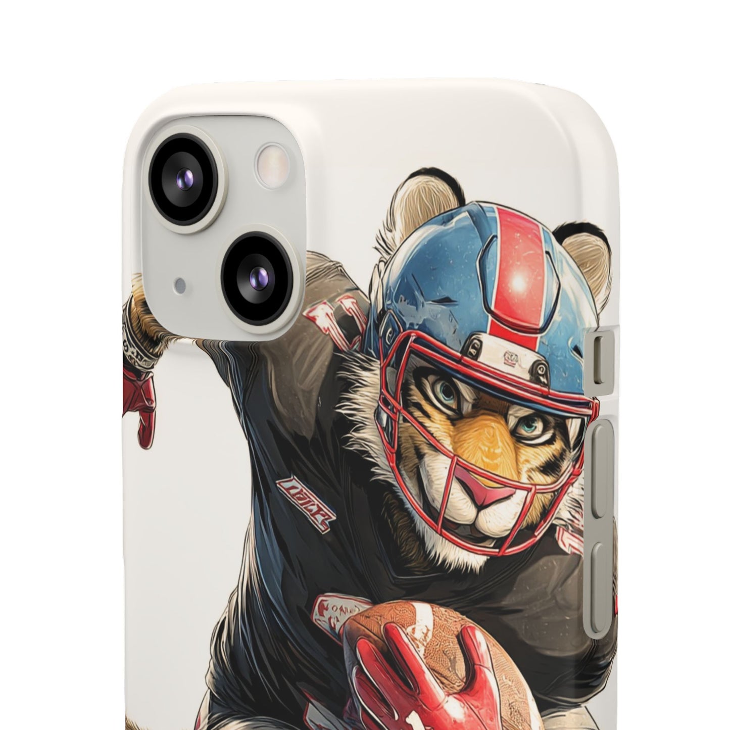 Sporty Animal Snap Cases for Phone, Unique Art, Gift for Sports Lovers, Fun Design for Gamers, iPhone Accessories