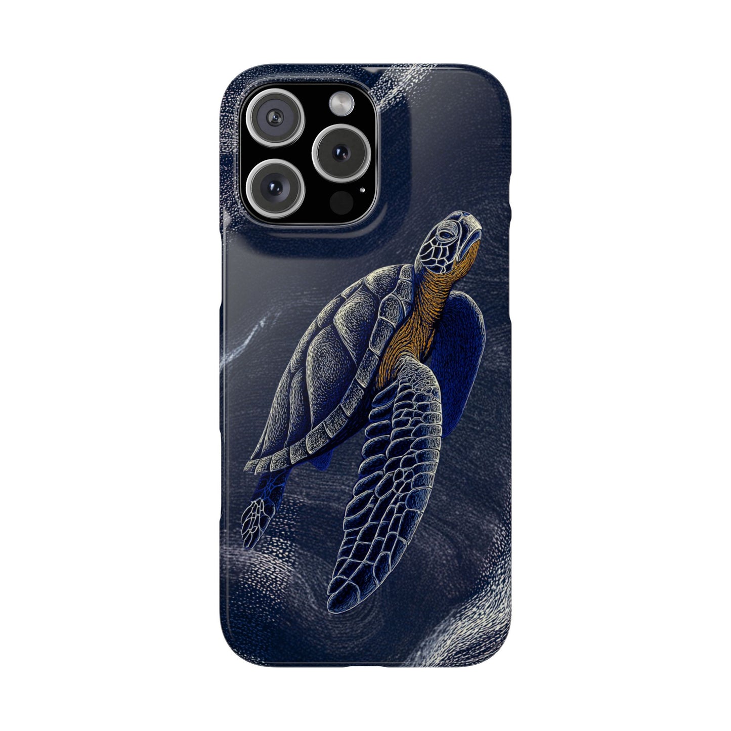 Marine Turtle Snap Case for Nature Lovers Phone Covers For Iphones and Samsungs Customization