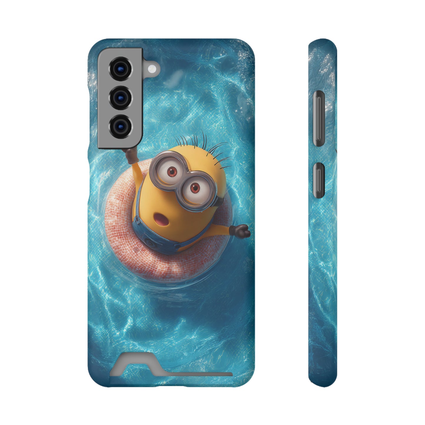 Minion Phone Case with Card Holder, Fun and Functional Accessory for Kids, Smartphone Case, Gift for Minion Fans, Unique Mobile Cover, [...]