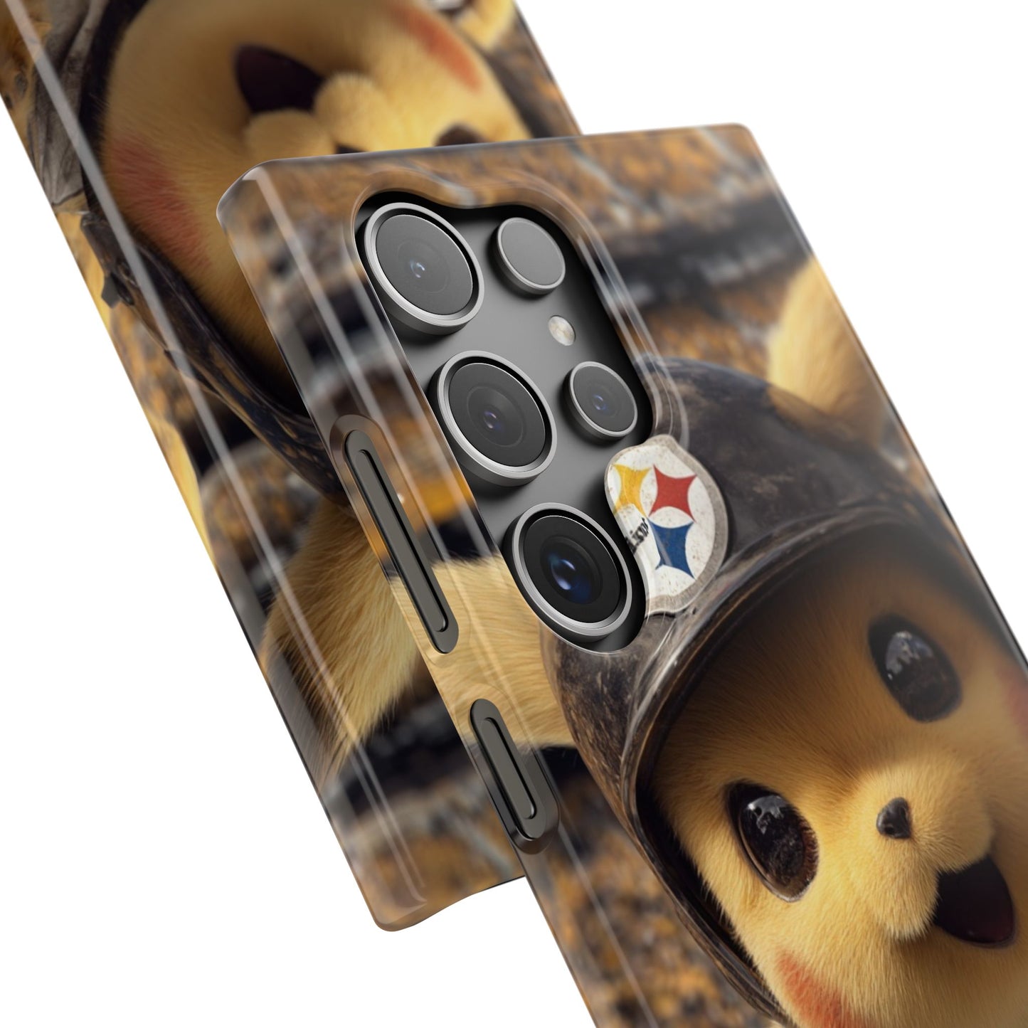 Fun Character Sports Snap Case, Phone Case, Fun Tech Accessory, Cute Gift for Gamers, Football Lovers, Kids.