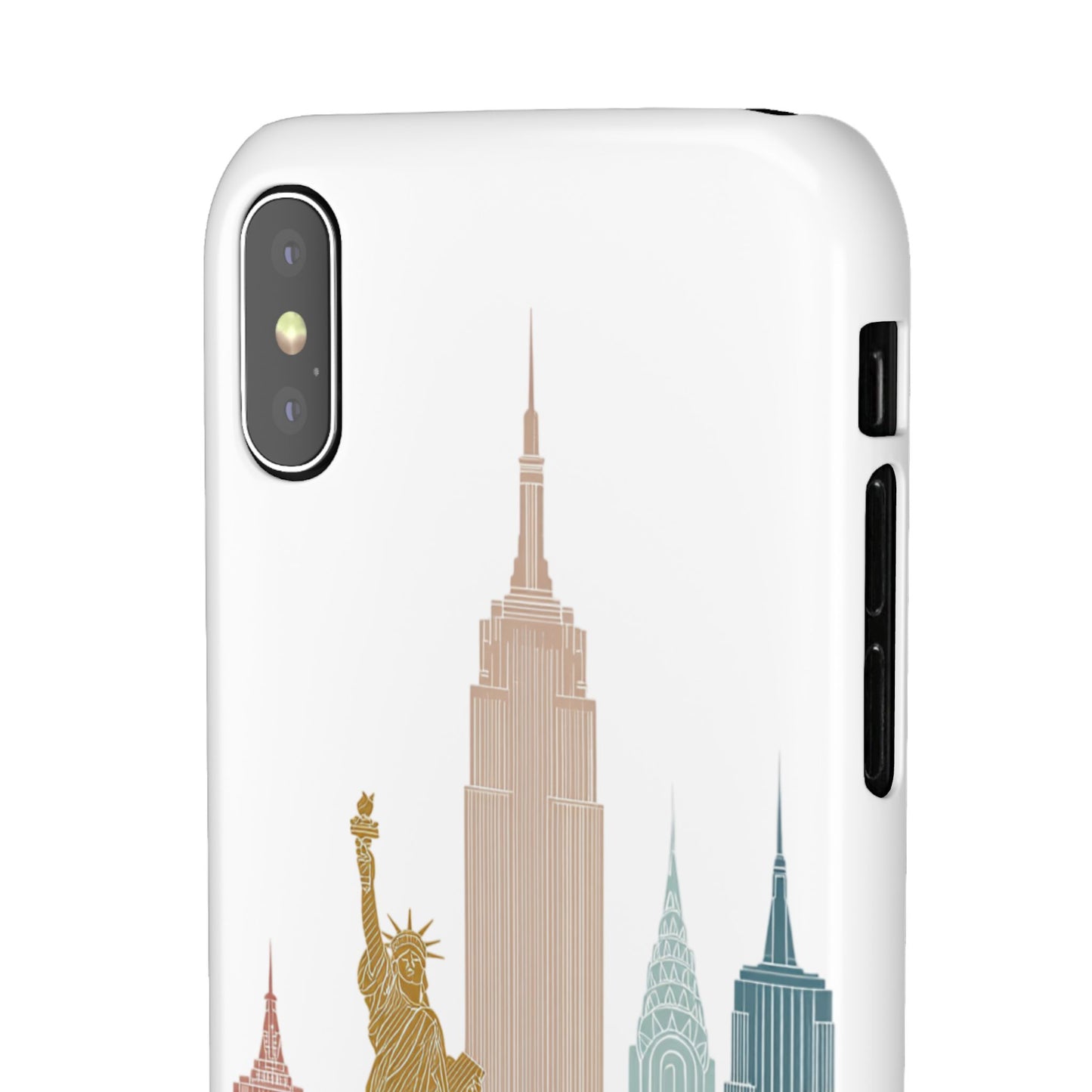 Stylish New York Snap Case, Urban Phone Cover, Cityscape Phone Case, Gift for Travelers, Trendy Protective Case