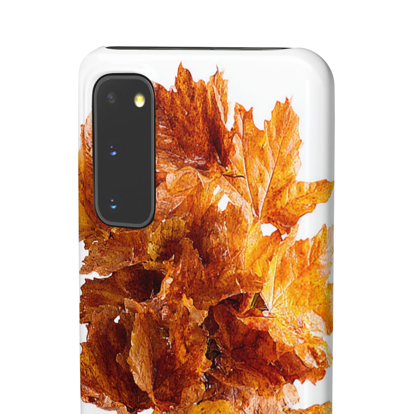 Autumn Leaf Phone Case | Fall Snap Cases, Phone Accessories, Nature Lover Gift, Seasonal Decor, Cozy Fall Vibes