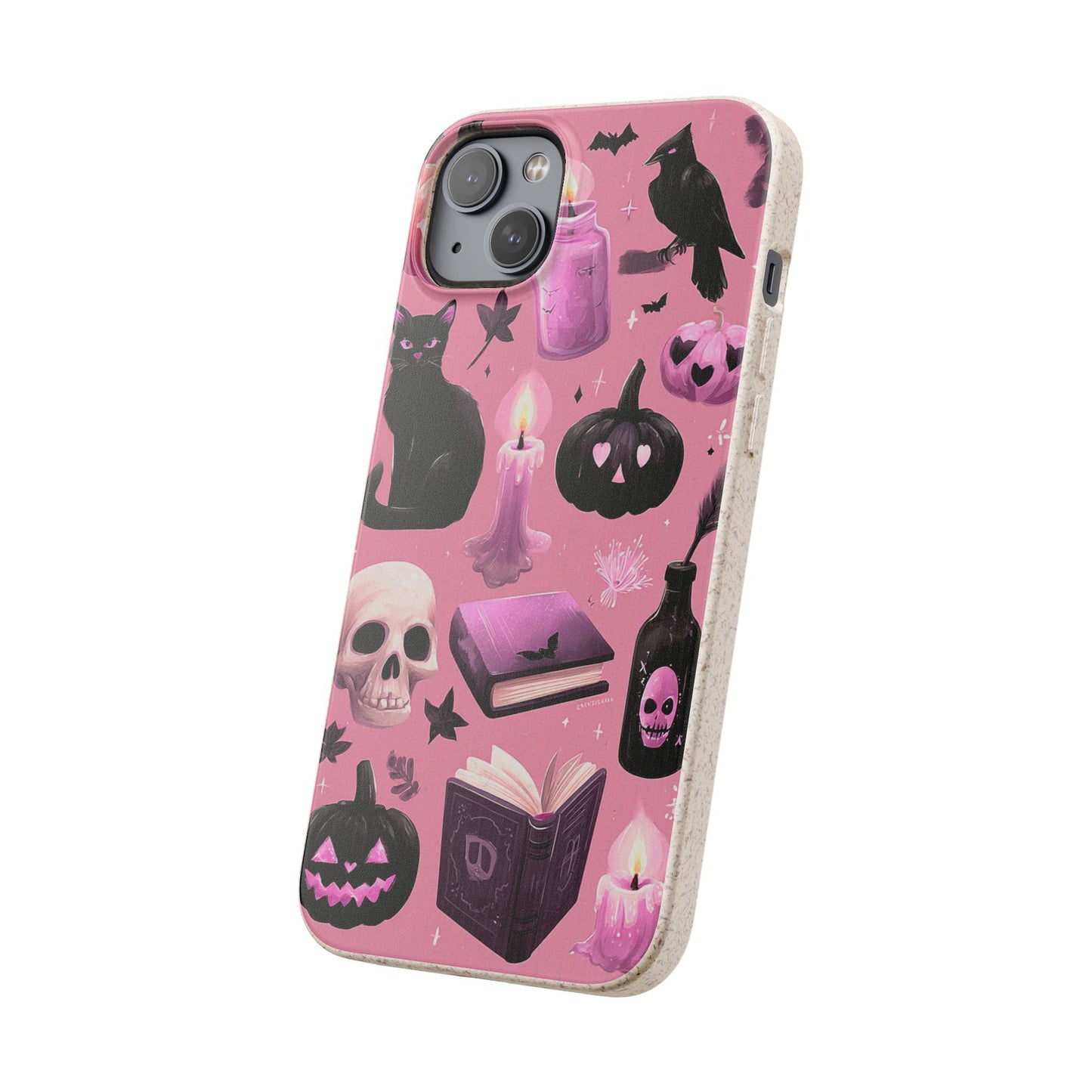 Halloween-Inspired Biodegradable Phone Case, Eco-Friendly Cell Phone Cover, Cute Goth Aesthetic Gift, Sustainable Halloween Decor, [...]