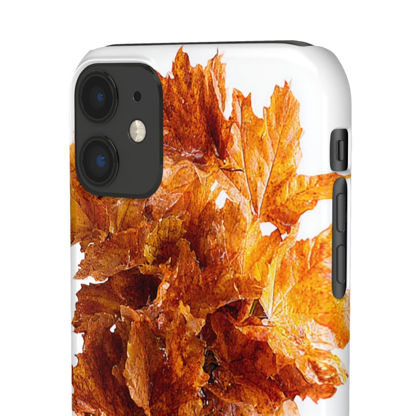 Autumn Leaf Phone Case | Fall Snap Cases, Phone Accessories, Nature Lover Gift, Seasonal Decor, Cozy Fall Vibes