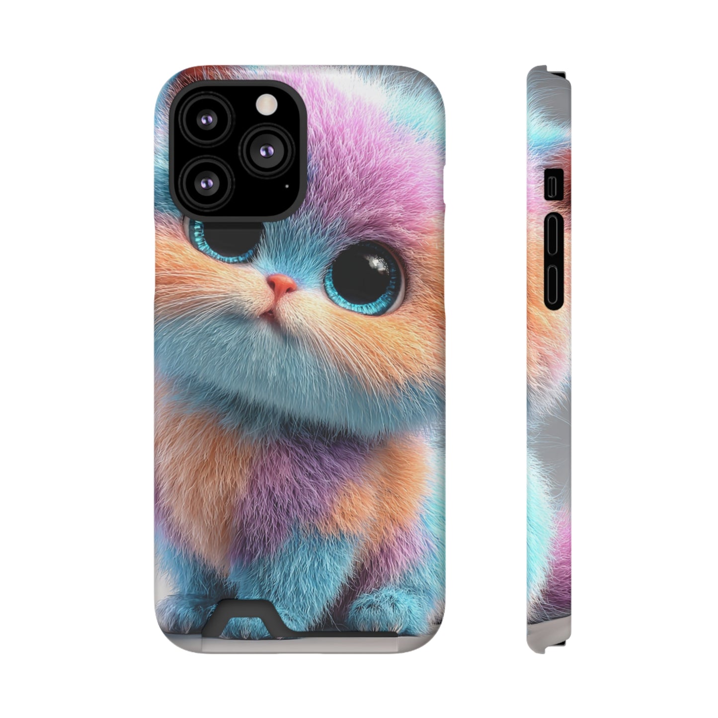 Cute Cat Phone Case with Card Holder, Adorable Pet Lover Gift, Protective Case for Cat Lovers, Unique Birthday Present, Fun Holiday [...]