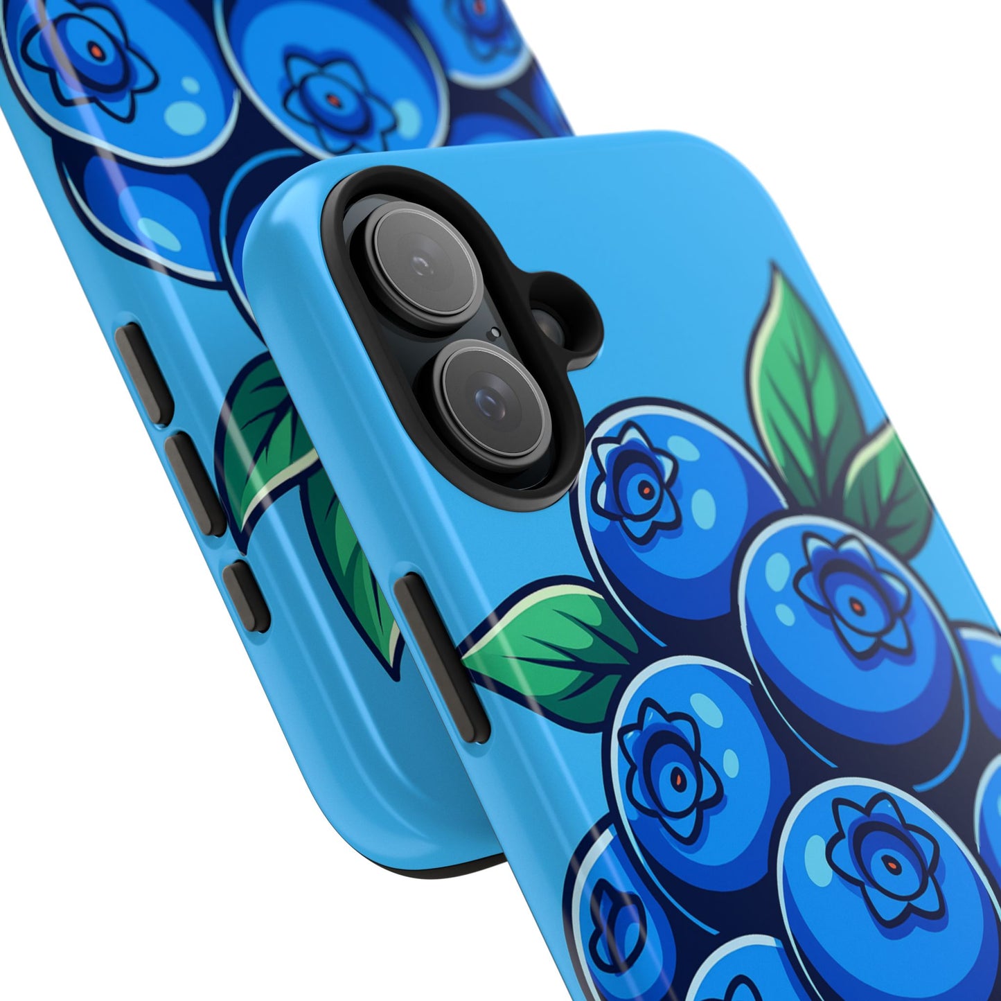 iPhone 17 Blueberry Delight Tough Phone Case, Cute Phone Cover, Fruit Lover Gift, Durable Phone Protector, Unique Smartphone Accessories