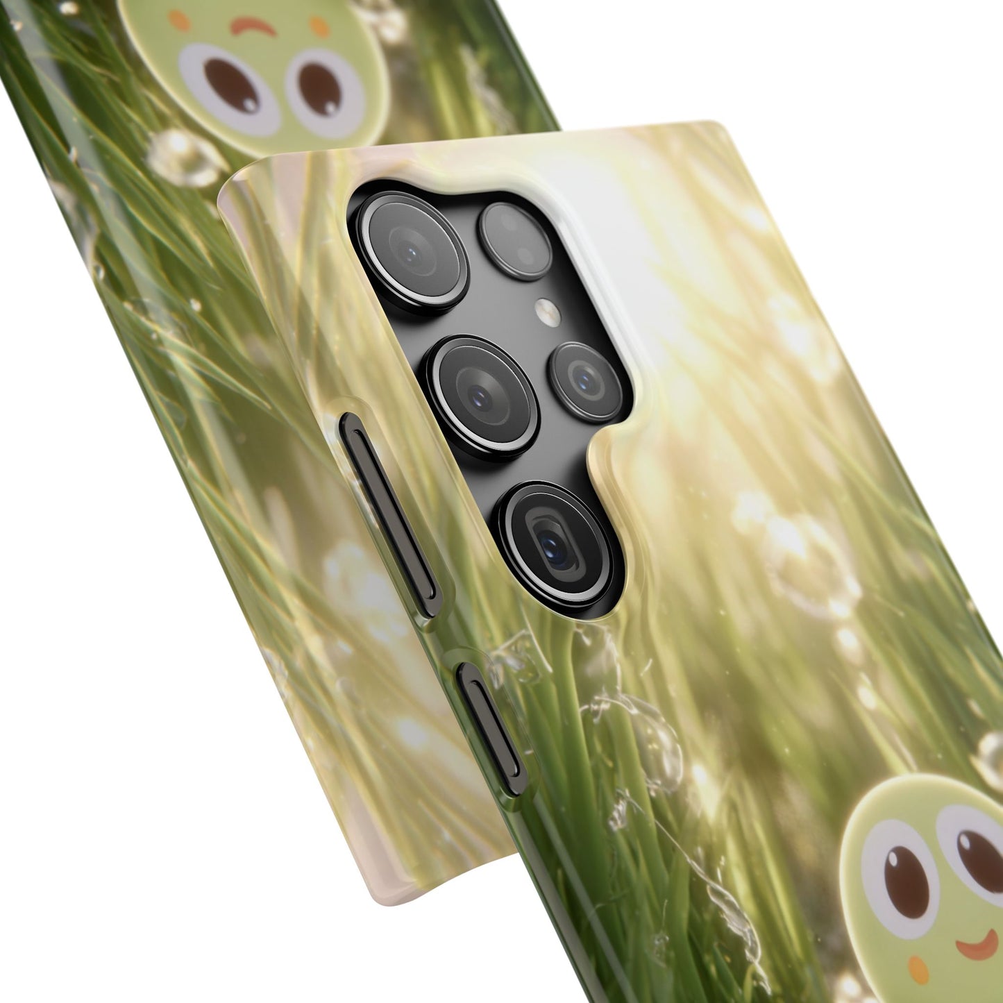 Cute Nature-Inspired Snap Case, Cartoon Phone Cover, Eco-Friendly Gift, Fun Accessory, Personalized Phone Case, Nature Lover's Gift