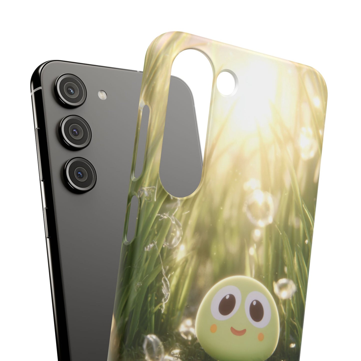 Cute Nature-Inspired Snap Case, Cartoon Phone Cover, Eco-Friendly Gift, Fun Accessory, Personalized Phone Case, Nature Lover's Gift