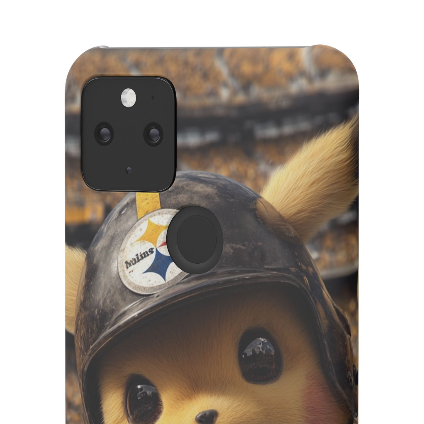 Fun Character Sports Snap Case, Phone Case, Fun Tech Accessory, Cute Gift for Gamers, Football Lovers, Kids.