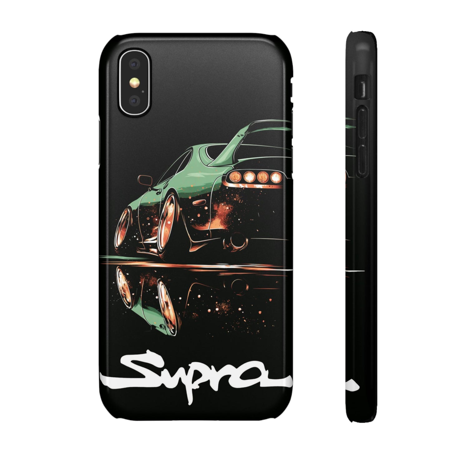 A80 MK4 Green Supra Art Snap Case and Protective Phone Cover For iPhone and Samsung