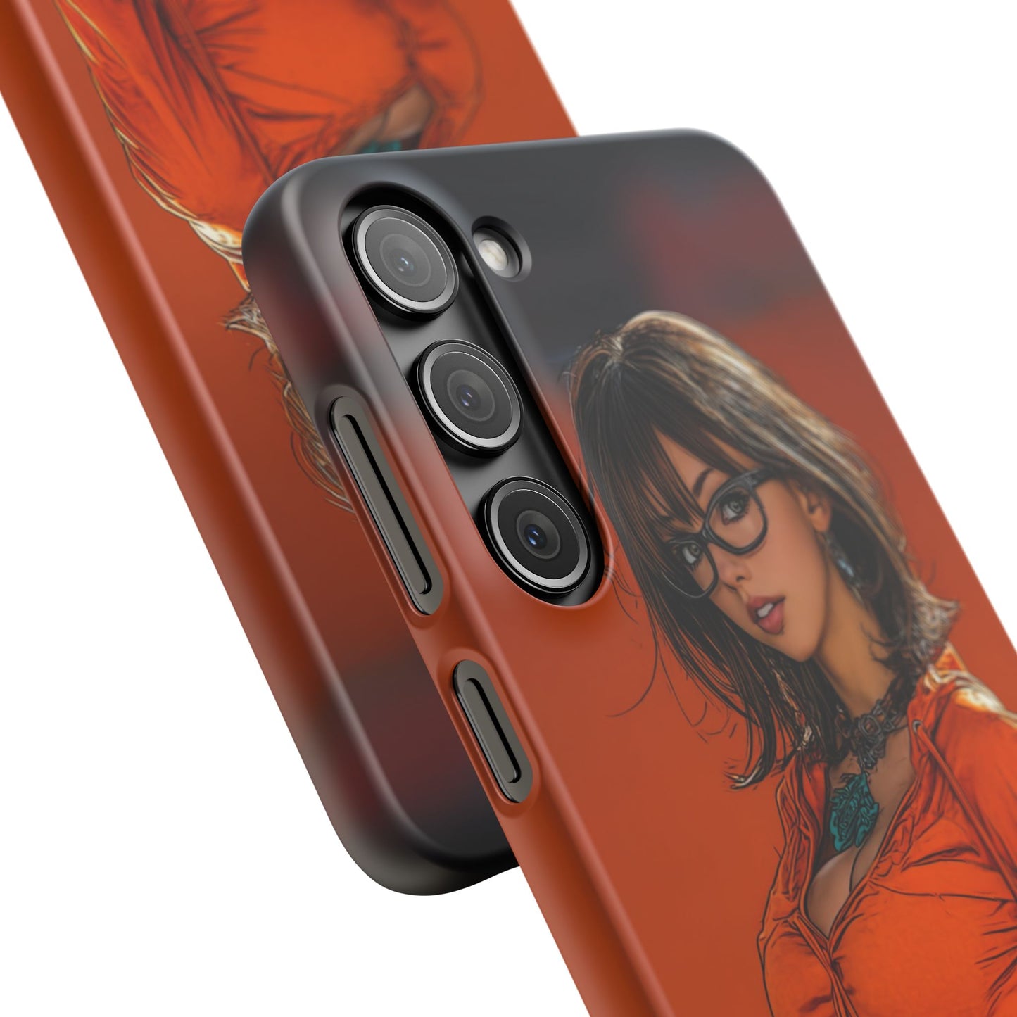 Velma Dinkley Cleveland Browns Fan Snap Cases, Phone Cover, Cartoon Style Art, Custom Case, Protective Shell