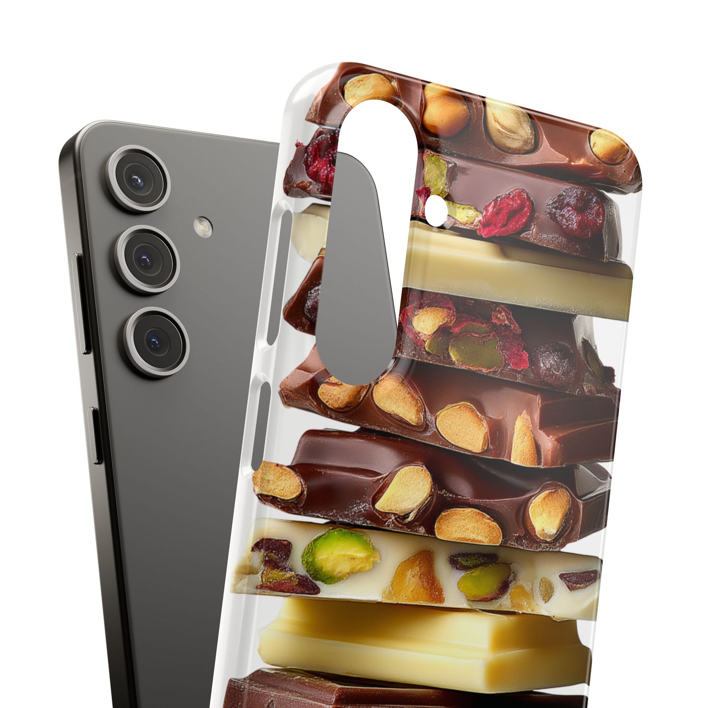 Chocolate Bar Phone Case Sweet Treat Accessory iPhone and Samsung Protective Cover