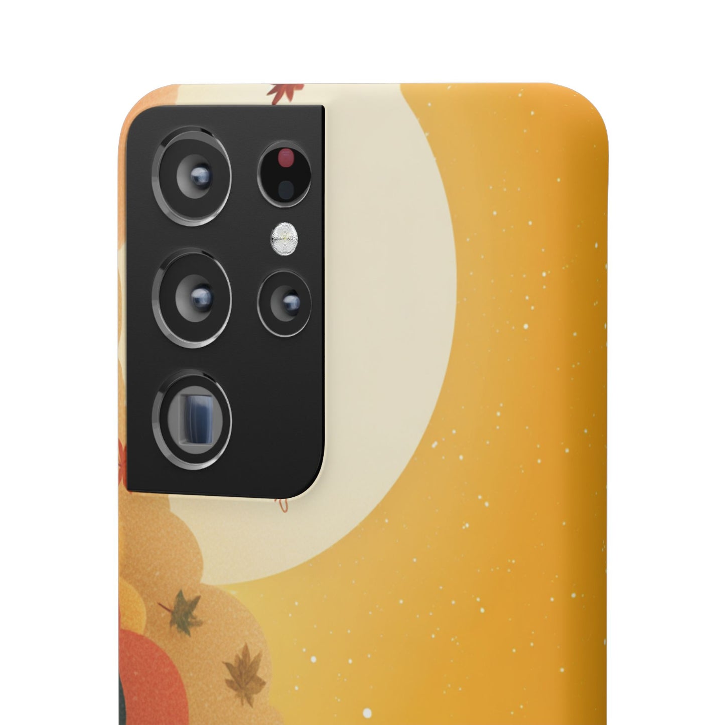 Autumn Sunset Snap Case, Fall Phone Cover, Nature-Themed Accessory, Gift for Her, Seasonal Aesthetic